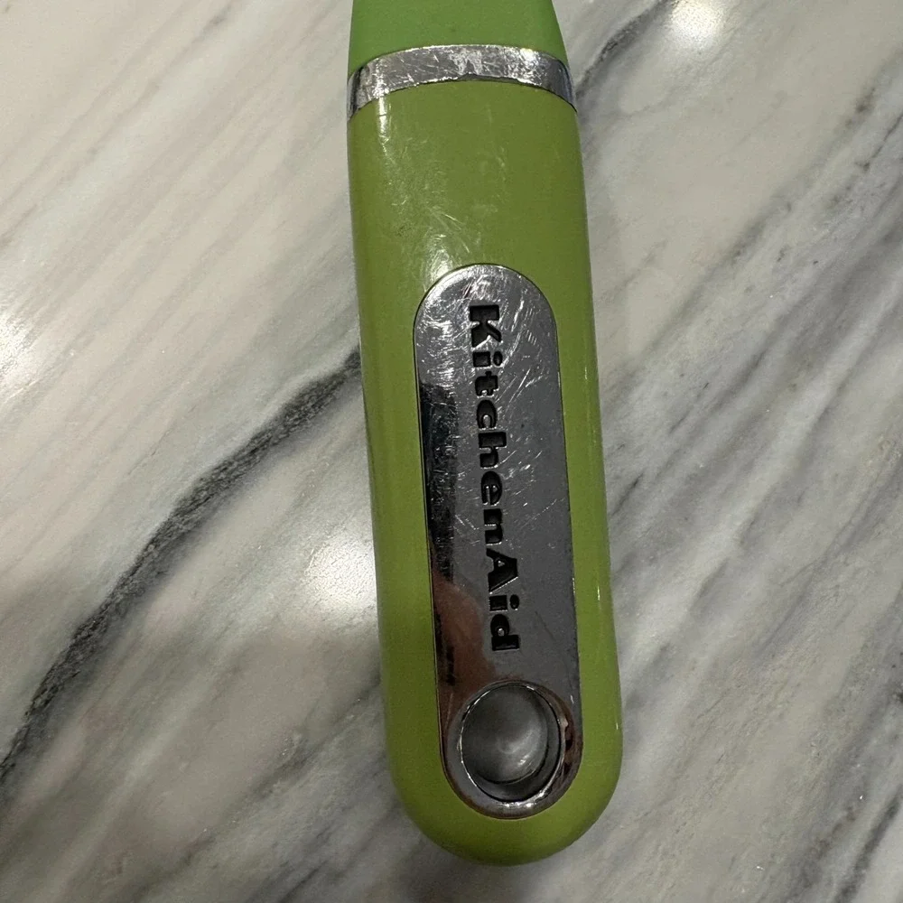 KitchenAid Green Apple Non Stick Heat Resistant Nylon Cooking‎ Slotted Turner